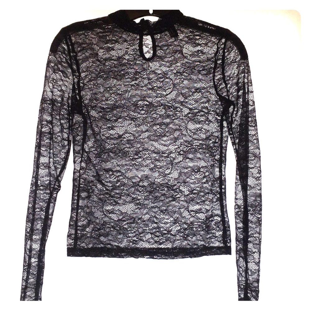 Lace Long Sleeve Top